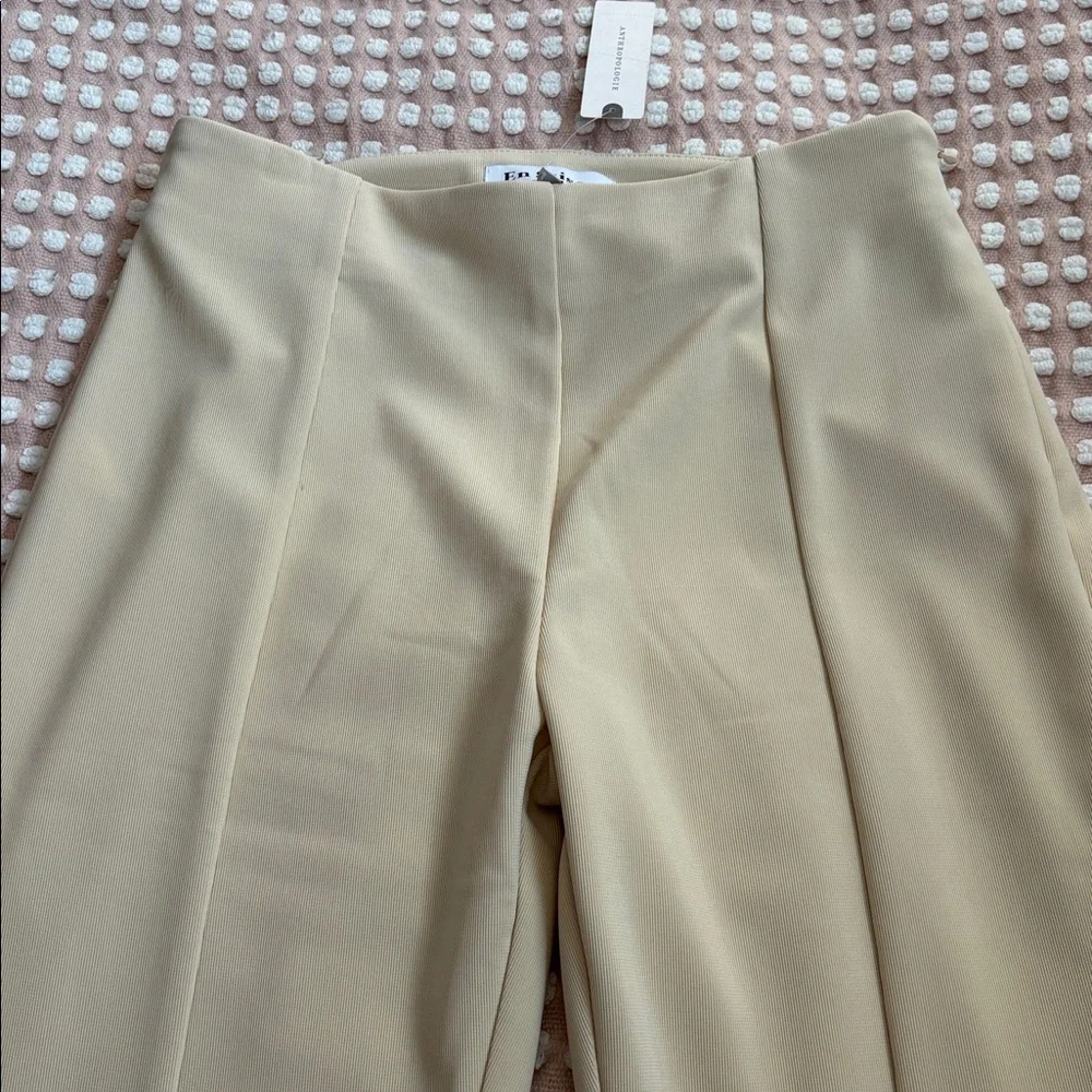 En Saison Tan/Cream Trousers - Picture 2 of 6
